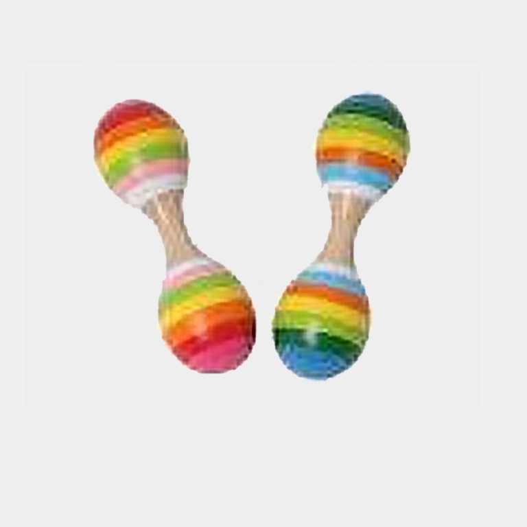 Double Ended Timber Baby Maraca Music Beat Australia