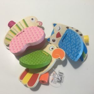 Flappy Friends Wooden Castanets